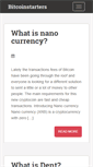 Mobile Screenshot of bitcoinstarters.com